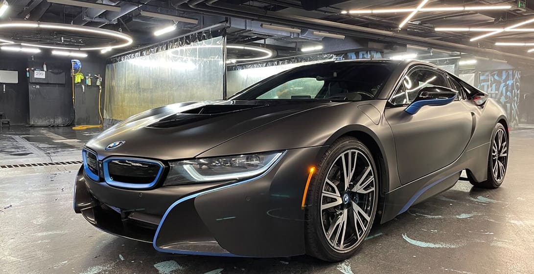 Вскрытие автомобиля BMW I8