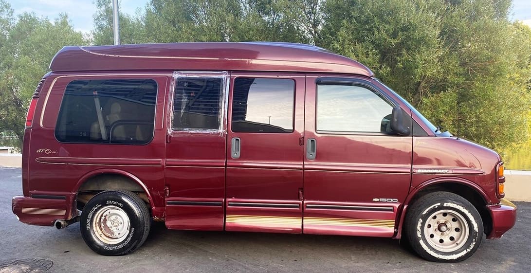 Вскрытие автомобиля Chevrolet EXPRESS