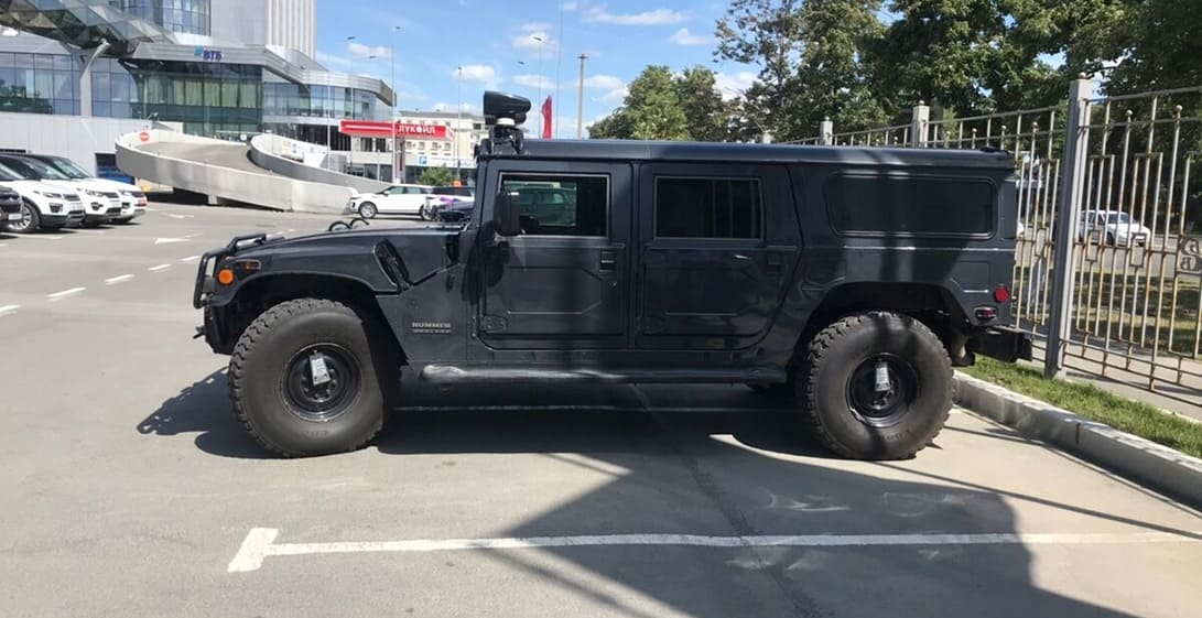 Вскрытие автомобиля Hummer H1