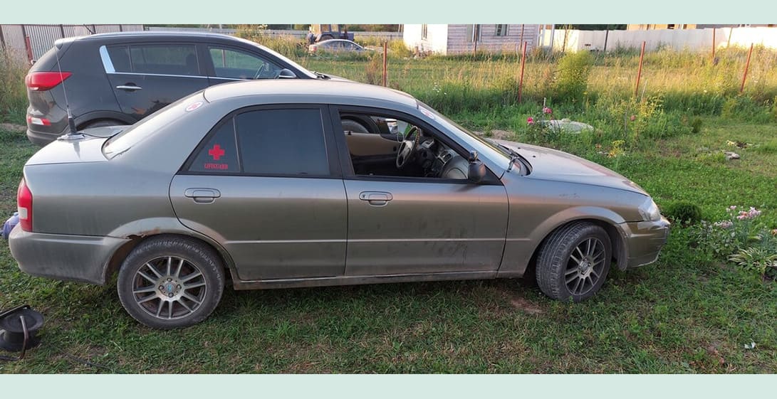 Вскрытие автомобиля Mazda PROTEGE