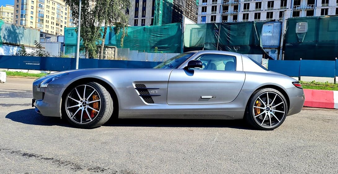 Вскрытие автомобиля Mercedes-Benz SLS AMG