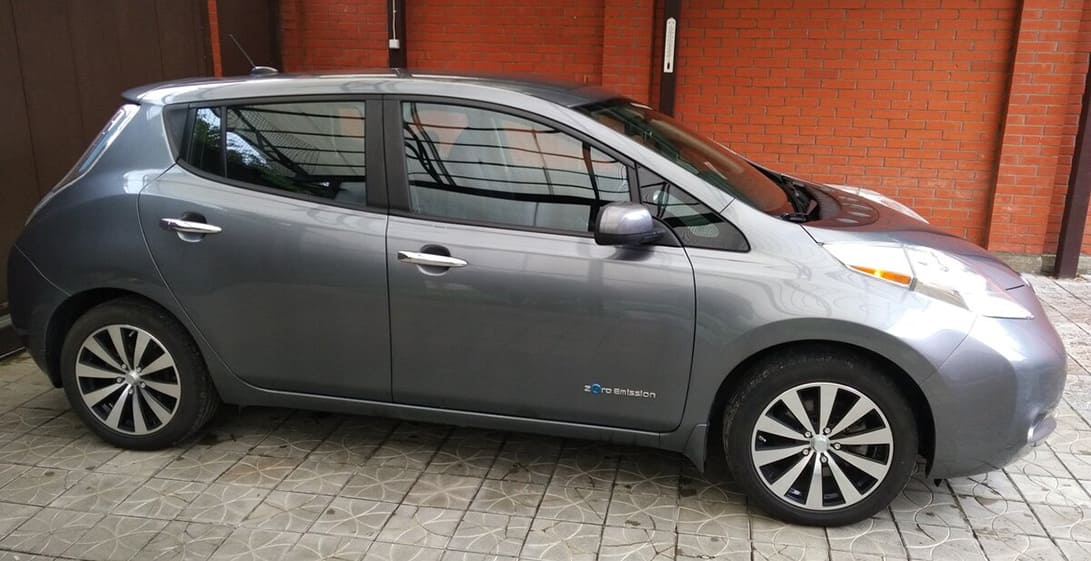 Вскрытие автомобиля Nissan LEAF