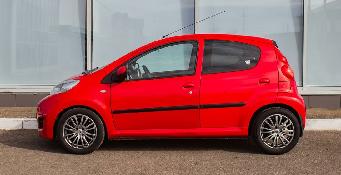 Вскрытие автомобиля Peugeot 107